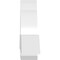 Ekena Millwork Ericson Architectural Grade PVC Gable Bracket, 60"W x 12 1/2"H x 4"D x 4"F, 5/12 Pitch GBP060X13X0404ERI00 - alternate 5